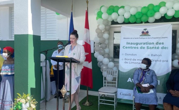 Construction et inauguration de trois centres de santé en Haïti : une victoire pour la coopération internationale