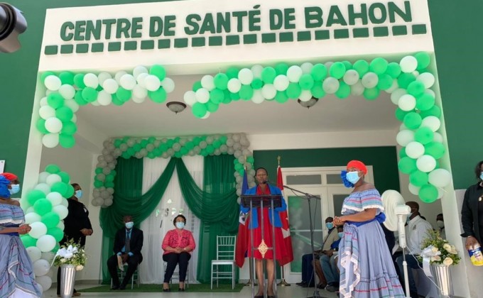 Construction and Inauguration of Three Health Centres in Haiti: a Victory for International Cooperation