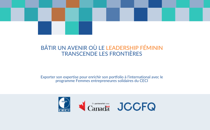 Communiqué - Lancement du programme Femmes entrepreneures solidaires 