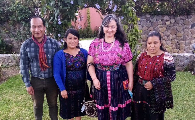 Día de los Derechos de las Mujeres Indígenas - Reunión con Saríah Acevedo, coordinadora del proyecto Derechos y Justicia para las Mujeres y Niñas Indígenas en Guatemala (DEMUJERES)  